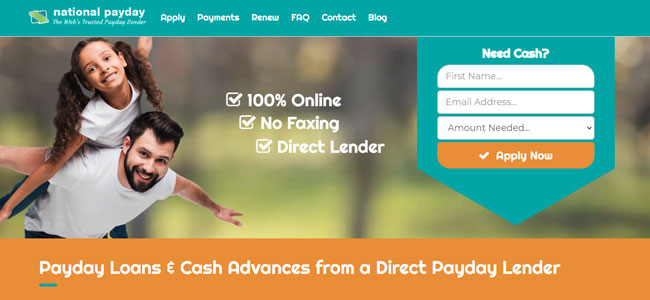 National Payday Review Homepage