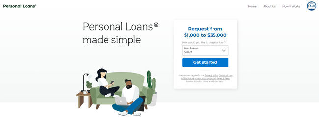 Personal Loans Review Homepage