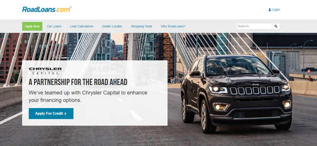 RoadLoans Review Homepage