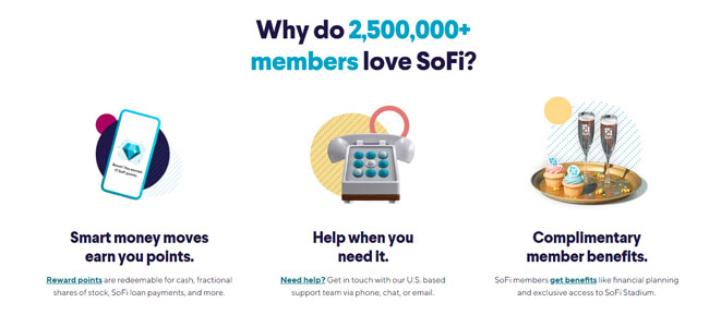 Sofi Review Features